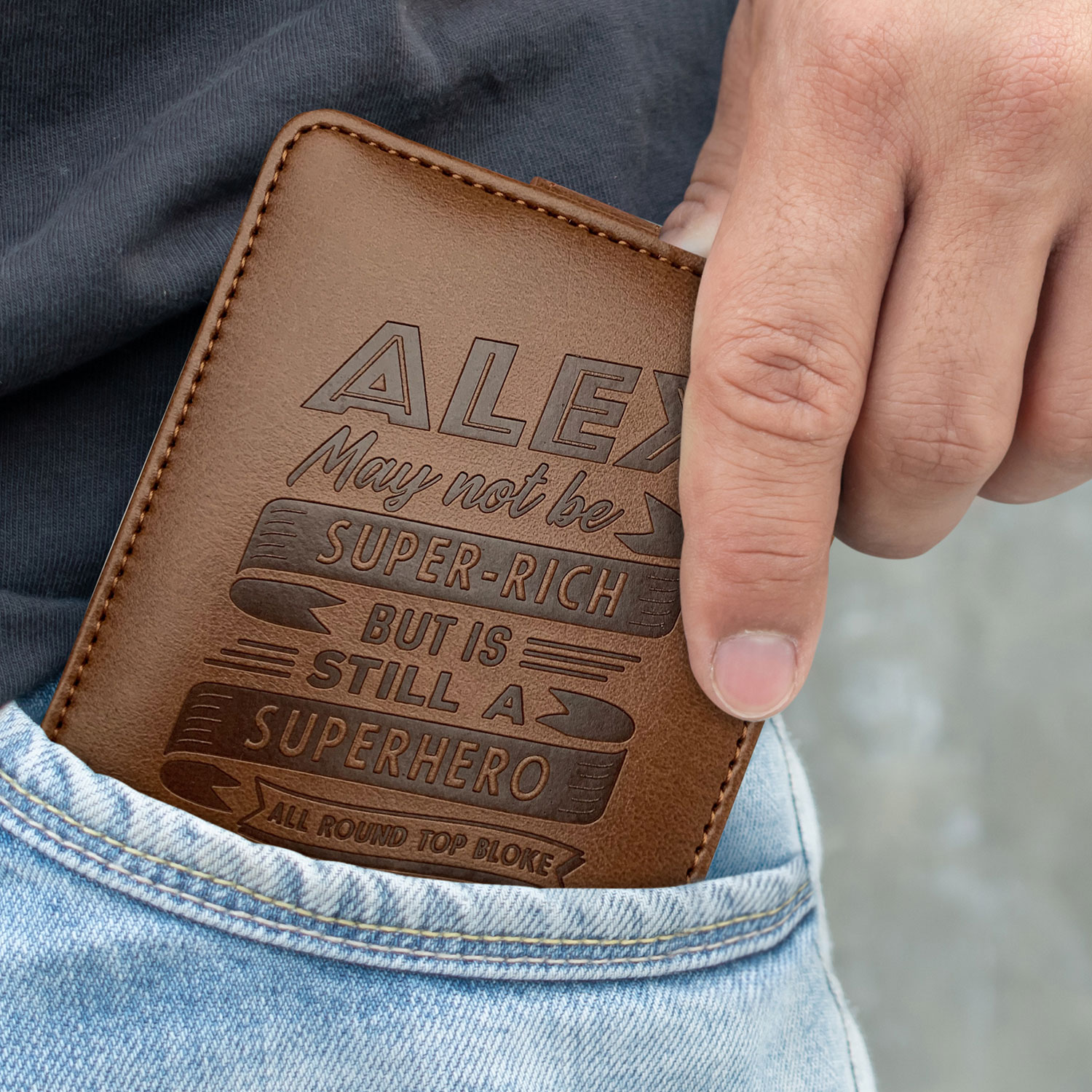 Personalised RFID Wallet - Alan